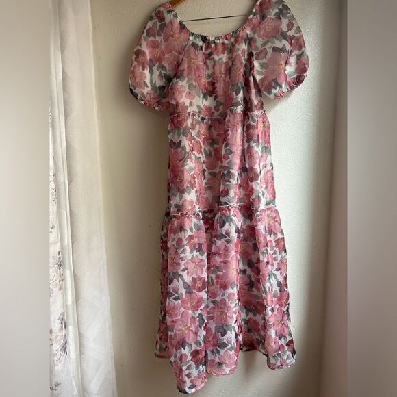 Piper and Scoot | Floral Blush Dress - Picture 3 of 5